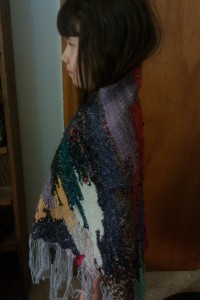 Another view of the Joseph Shawl